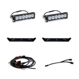 OnX6+ 10 Inch Dual Behind Grille Kit - '21-26 F-150 Raptor, '24-26 Raptor 37/R (Driving/Combo; Clear)