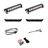 S8 10 Inch Dual Behind Grille Kit - '21-26 F-150 Raptor, '24-26 Raptor 37/R (Driving/Combo; Clear)
