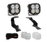XL Sport A-Pillar Kit - '22-26 Tundra, '23-26 Sequoia (Driving/Combo; Clear)