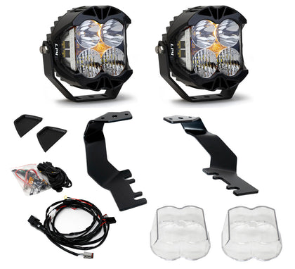 LP4 Pro A-Pillar Kit - '22-26 Tundra, '23-26 Sequoia (Driving/Combo; Clear)