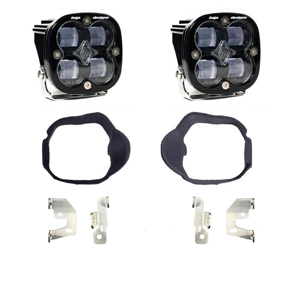 Baja Designs Mercedes Squadron SAE Fog Pocket Light Kit - Mercedes 2014-2018 Sprinter Van (Clear)