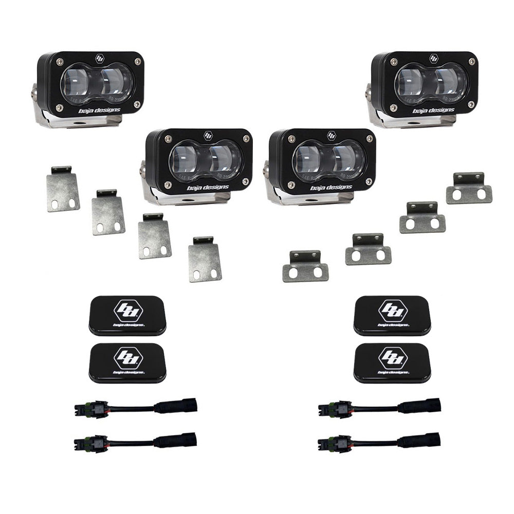 Baja Designs S2 SAE Fog Pocket Kits - Ford 2021-2026 F-150 Raptor, 2024-2026 F-150 Raptor 37/R
