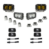 S2 SAE Amber/S2 Sport Fog Pocket Kits - Ford '21-26 F-150 Raptor, '23-26 Bronco Raptor, '24-26 F-150 Raptor 37