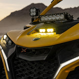 Baja Designs Can-Am, Maverick R, Dual S2 Pro Hood Kit (448208) — angle — view 4