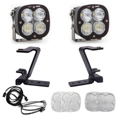 Baja Designs XL80 A-Pillar Kit - 2023-2026 Ford F-250/350 Super Duty (Driving/Combo, Clear, Upfitter Wiring)