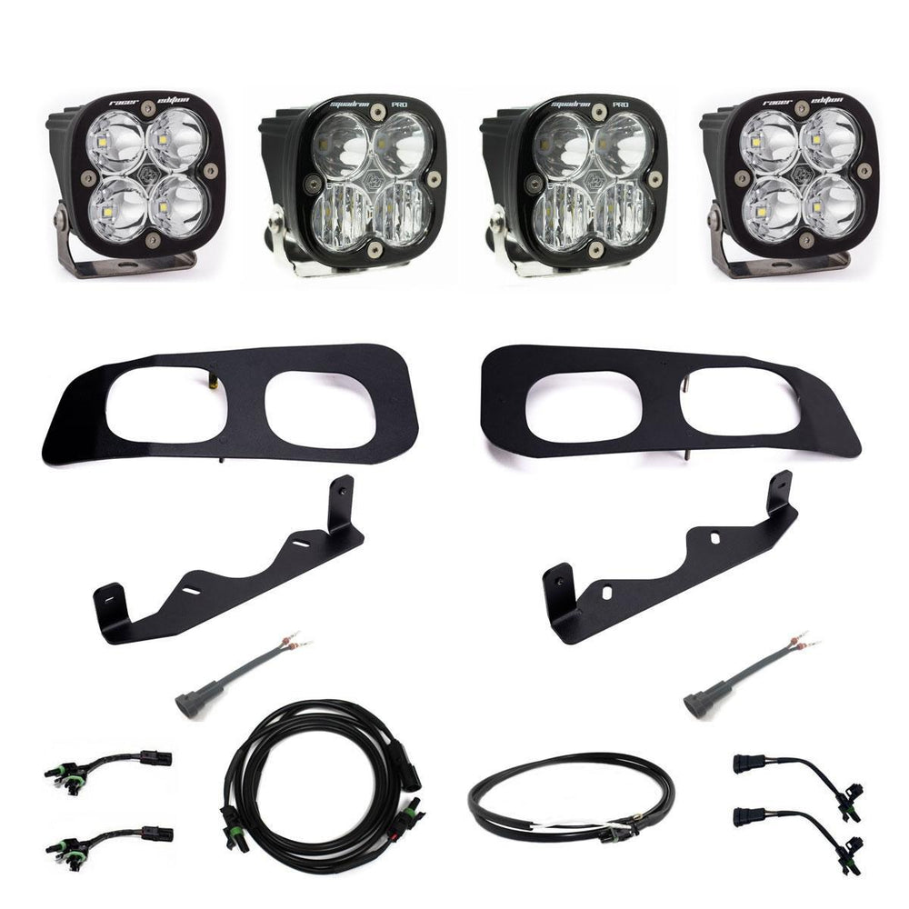 Baja Designs 2023-26 Ford Super Duty Dual Unlimited Fog Pocket Upfitter Kit