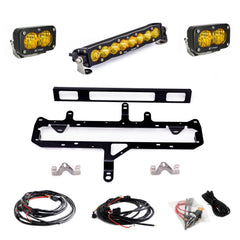 S8 10-inch/S2 Pro Grille Light Kit - 2024-2026 Toyota Tacoma TRD Pro (Baja Amber)