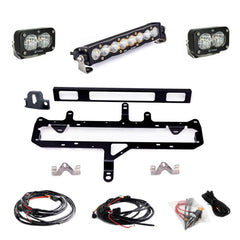 Baja Designs Toyota S8 10" Light Bar / S2 Pro Grille Conversion Light Kit - 2024-2026 Toyota Tacoma (Clear)