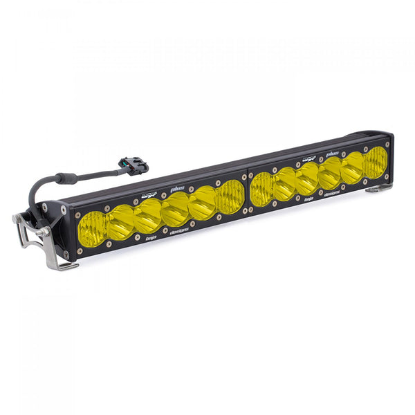 Baja Designs Barre lumineuse DEL droite OnX6+ (20 po; conduite/combiné; ambre Baja) (20 po - conduite/combiné - ambre Baja)