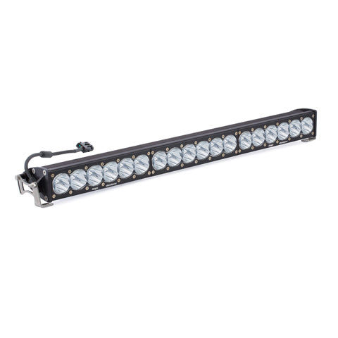Baja Designs Barre lumineuse DEL droite OnX6+ (30 po; faisceau concentré; transparent) (30 po - faisceau concentré - transparent)