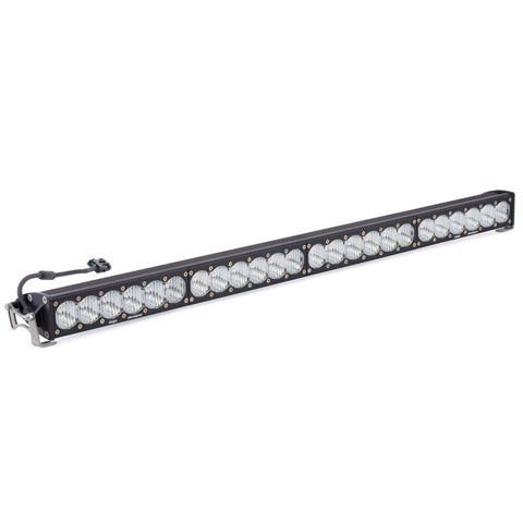 Baja Designs Barre lumineuse DEL droite OnX6+ (40 po - éclairage d'angle large - transparent)