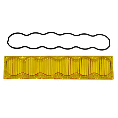 Baja Designs Ensemble de lentilles pour barre lumineuse OnX6 (10 po - éclairage d'angle large - ambre Baja)
