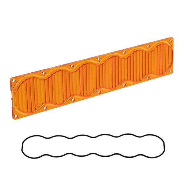Baja Designs Ensemble de lentilles pour barre lumineuse OnX6 (10 po; éclairage d'angle large; ambre d'usine) (10 po - éclairage d'angle large - ambre d'usine)