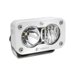 Baja Designs S2 Pro White LED Light Pod (Driving/Combo; Clear)