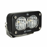 Baja Designs S2 Pro Black LED Light Pod (Wide Cornering; Clear) (480005) — angle