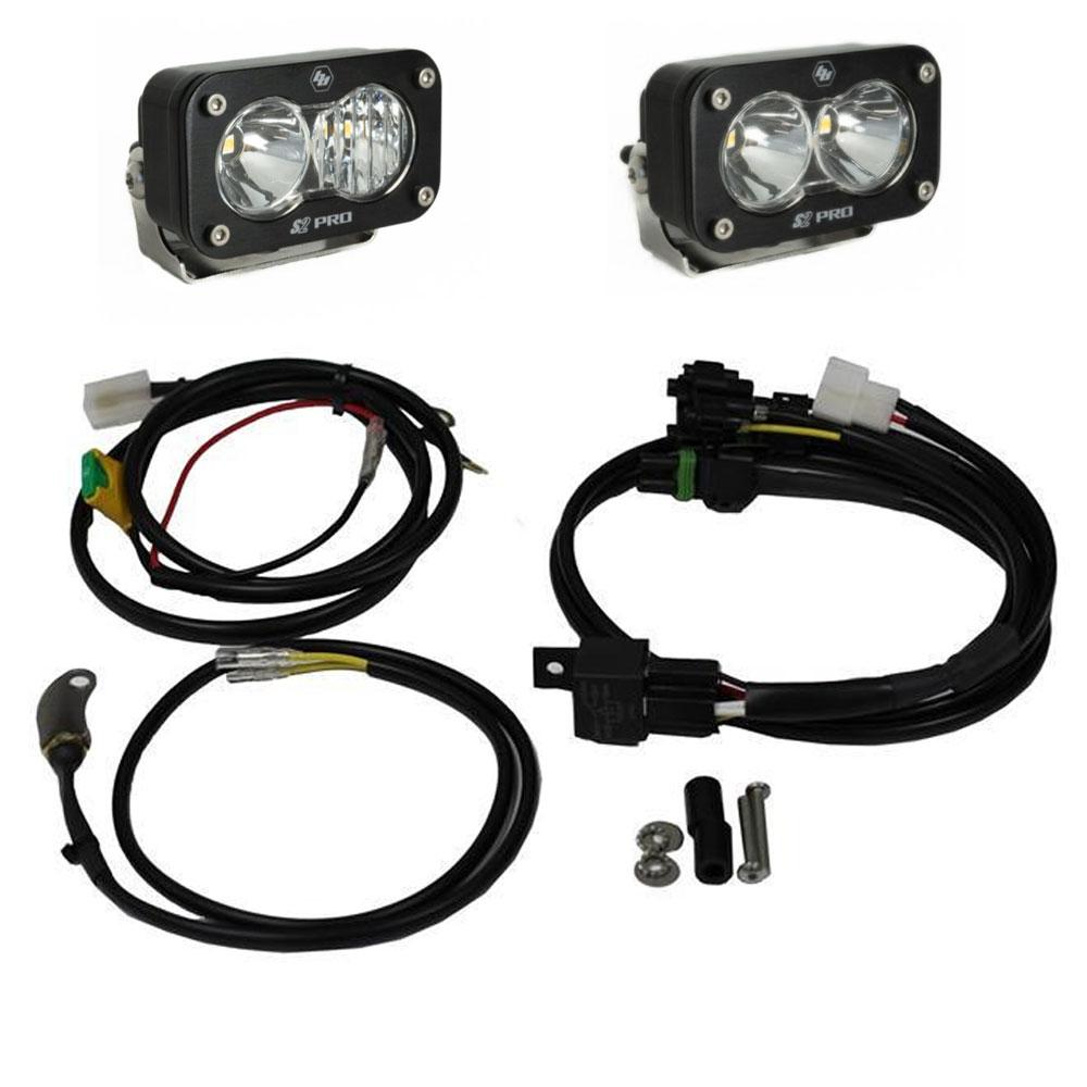 Baja Designs S2 Pro Auxiliary Kit - '17-19 1090 - '08-16 1190 - '14-20 1290 (Driving/Combo - Clear)