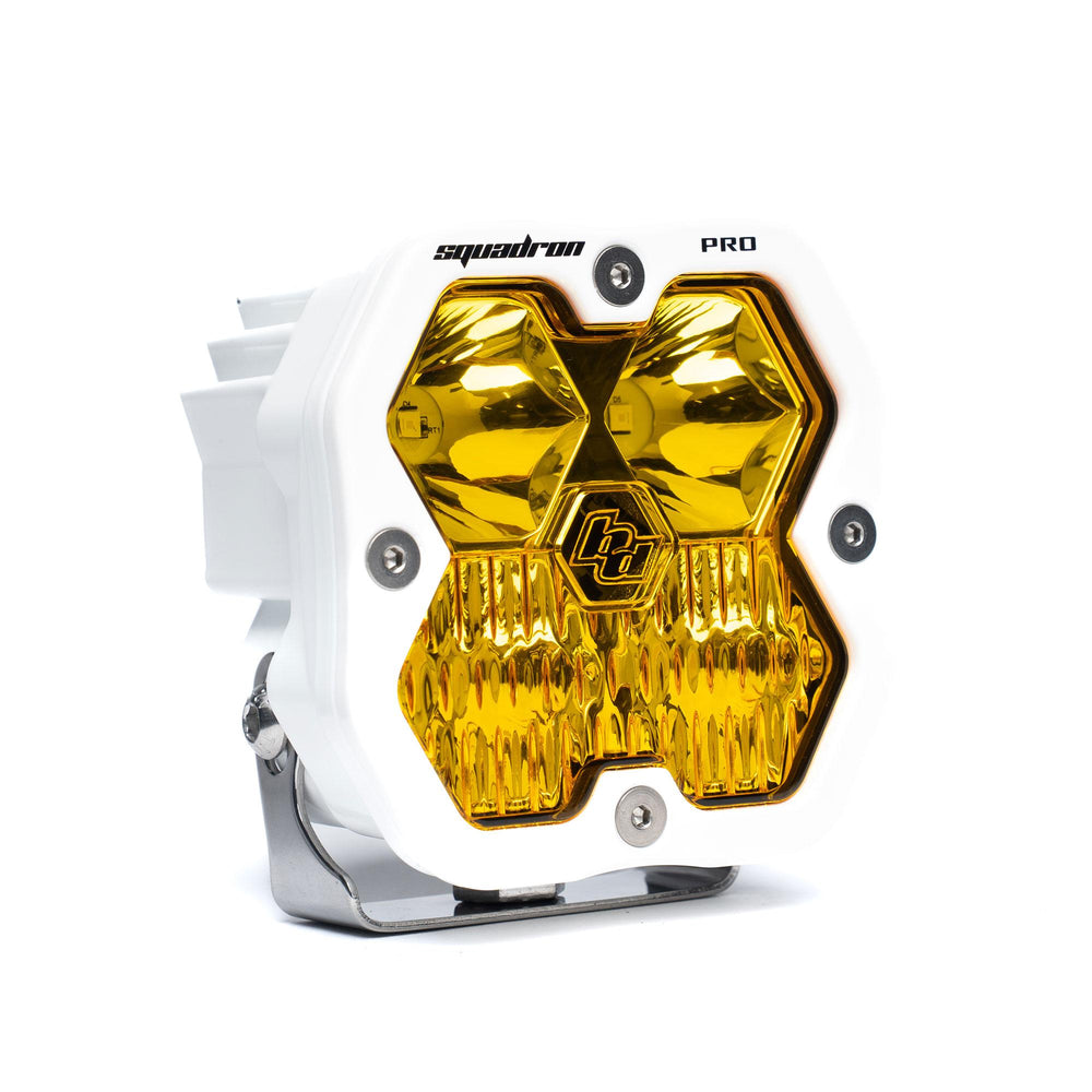 Squadron 2.0 Pro, White, LED Driving/Combo, Baja Amber