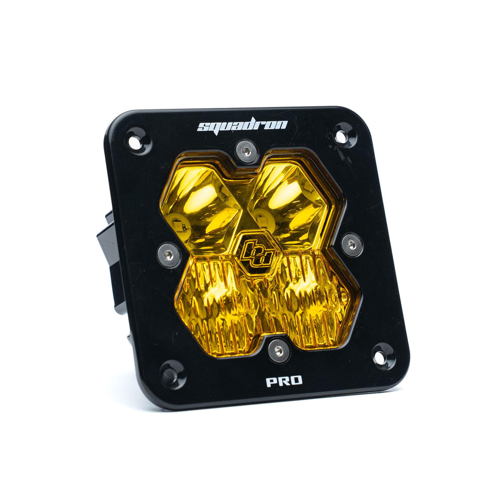 Baja Designs Squadron 2.0 Pro Flush Mount LED Driving Baja Amber
