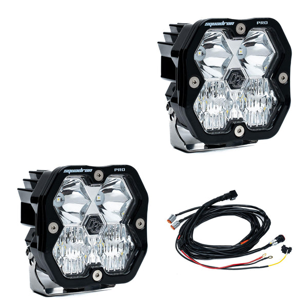 Baja Designs Squadron 2.0 Pro Pair LED Driving/Combo