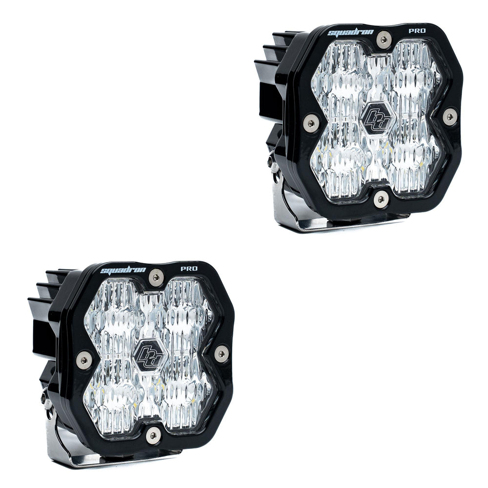 Baja Designs Squadron 2.0 Pro Pair LED Wide Cornering No Harness