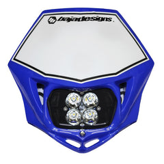 Baja Designs Motorcycle Squadron Pro (D/C) Headlight Kit w/ Shell (Blue Shell; Spot; Clear)