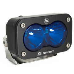 Baja Designs S2 Sport Black LED Light Pod (Spot; Blue)