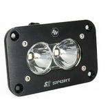 S2 Sport Black Flush Mount LED Light Pod (Spot; Clear)