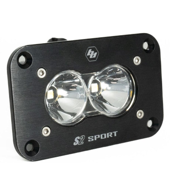 Baja Designs S2 Sport Black Flush Mount LED Light Pod (Spot - Clear)