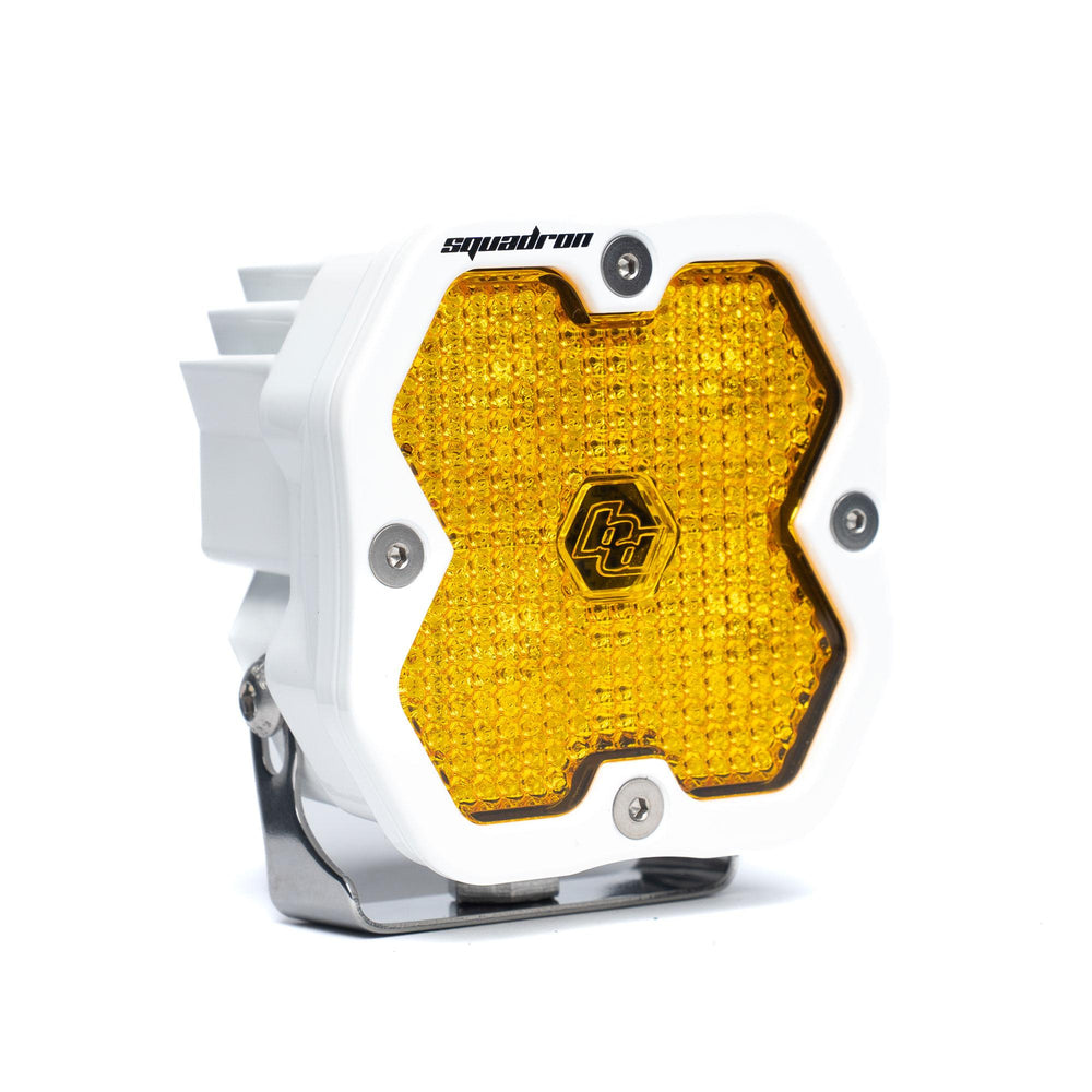 Squadron 2.0 Sport, White, LED Work/Scene, Baja Amber