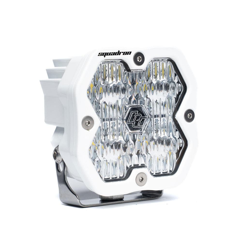 Baja Designs Squadron 2.0 Sport, White, Flush Mount, LED Wide Cornering
