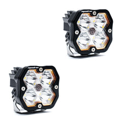 Baja Designs Squadron 2.0 Sport Pair LED Spot No Harness