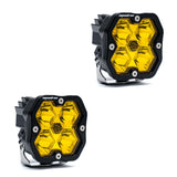 Squadron 2.0 Sport, Pair, LED Spot, Baja Amber, No Harness