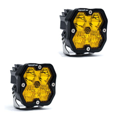 Baja Designs Squadron 2.0 Sport Pair LED Driving/Combo Baja Amber No Harness