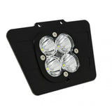 Squadron Sport (A/C) Headlight Kit - Honda 2008-17 CRF250X; 2008-18 CRF450X (Driving/Combo; Clear)