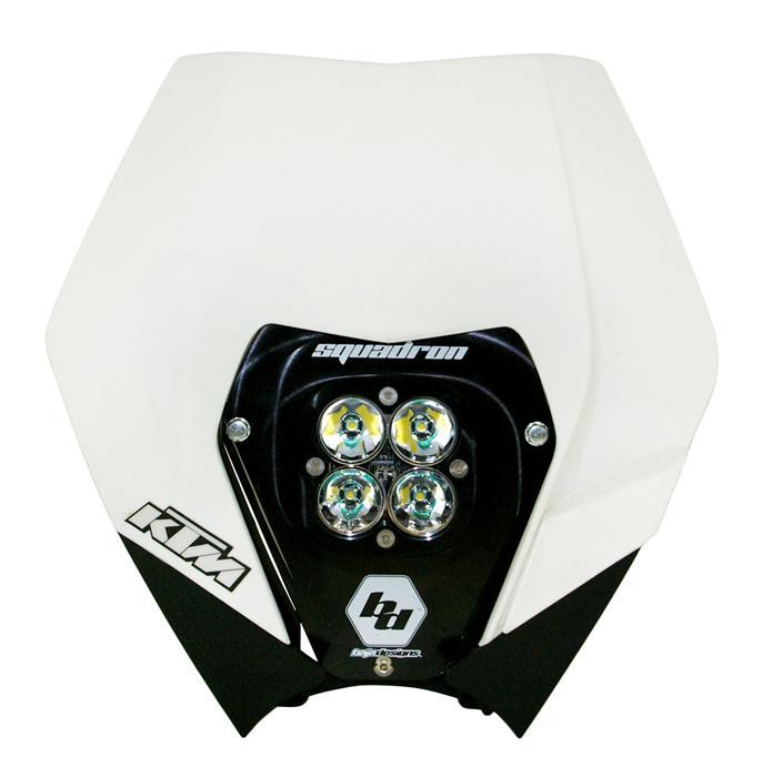 Baja Designs Squadron Sport (A/C) Headlight Kit w/ Shell - '08-09 200 XC - '08-12 200 XC-W/250 SX/XC - '08-10 250 XC-F/XCF-W