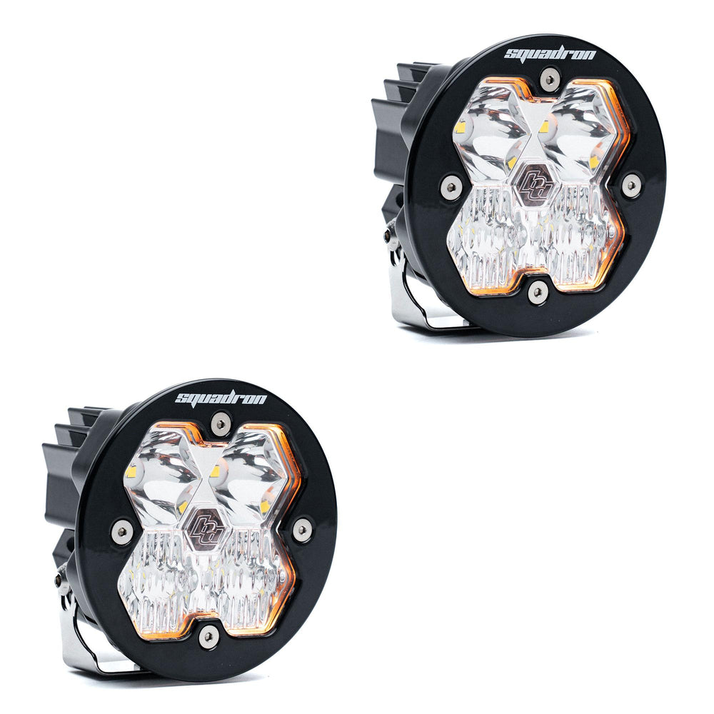 Baja Designs Squadronr 2.0 Sport Pair LED Driving/Combo No Harness