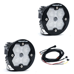 Baja Designs Squadron-R 2.0 Sport, Pair, LED Work/Scene