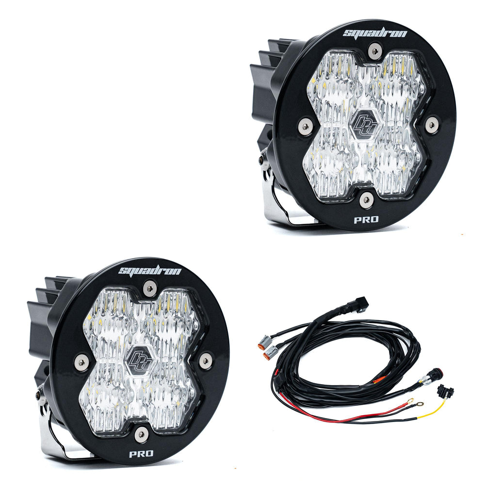 Baja Designs Squadron-R 2.0 Pro, Pair, LED Wide Cornering