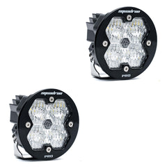Baja Designs Squadron-R 2.0 Pro, Pair, LED Wide Cornering, No Harness