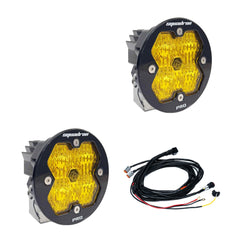 Squadron-R 2.0 Pro, Pair, LED Wide Cornering, Baja Amber