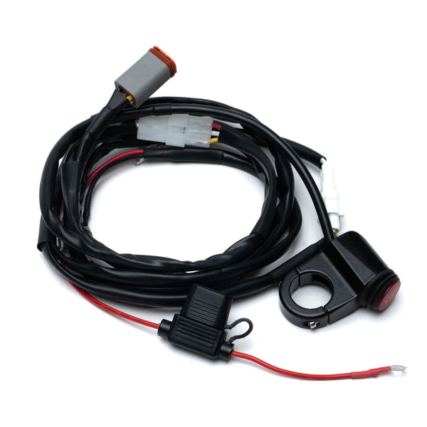 Baja Designs Wiring Harness & Switch, Off Road Bikes 4-pin Deutsch (universal)