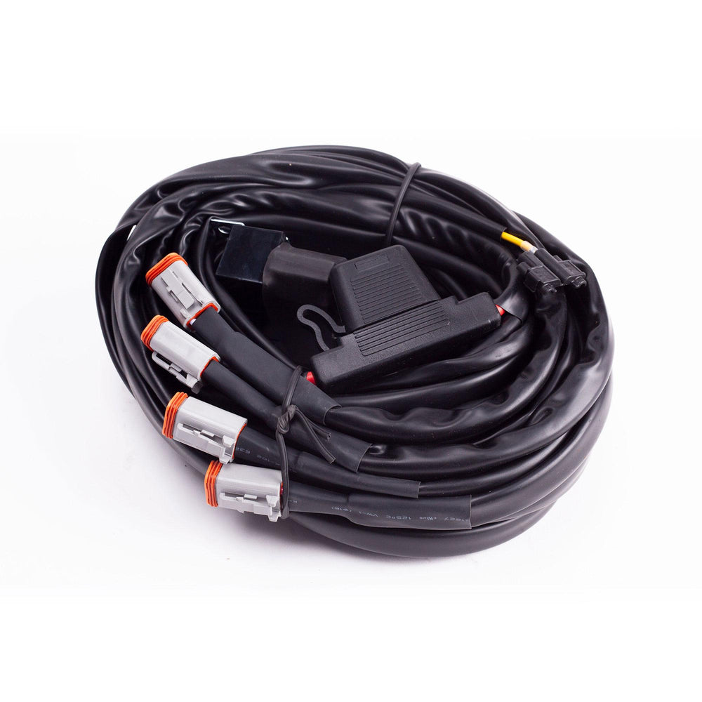 Baja Designs LP9, LP6, LP4 / UpfitterWiring Harness - 4 Light Max