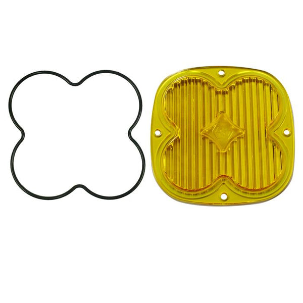 Baja Designs Ensemble de lentilles grand angle de virage XL (Pro et Sport) - ambre