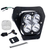 KTM XL80 (D/C) Headlight Kit w/ Dimmer - 2024-2026 450 XCF-W; 350 XW-F; 500 XW-F (Trail; Clear)