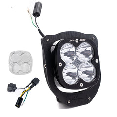 Baja Designs Husqvarna XL80 (D/C) Headlight Kit w/ Hi-Low Harness - 2024-2026 FE 350S - FE 501S (Trail - Clear)