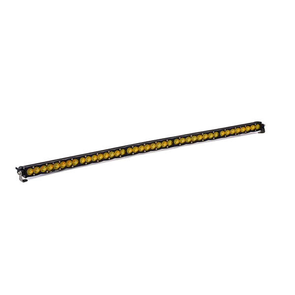 Baja Designs S8 Straight LED Light Bar (50 Inch; Wide Cornering; Baja Amber) (50 Inch - Wide Cornering - Baja Amber)