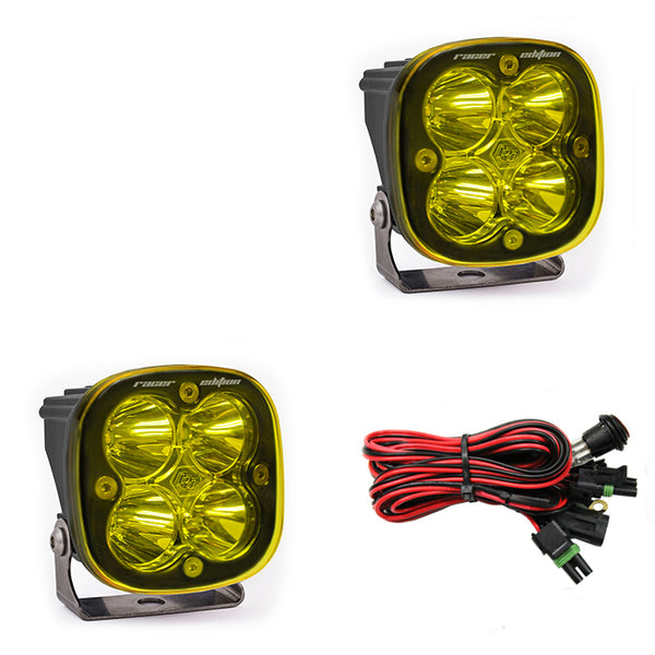 Baja Designs Squadron Racer Edition LED Light Pod Pair (Racer Spot - Baja Amber)