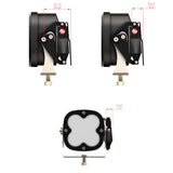 Baja Designs LP4, LP6, LP9, XL-M Actuator Kit (800001) — angle — view 6