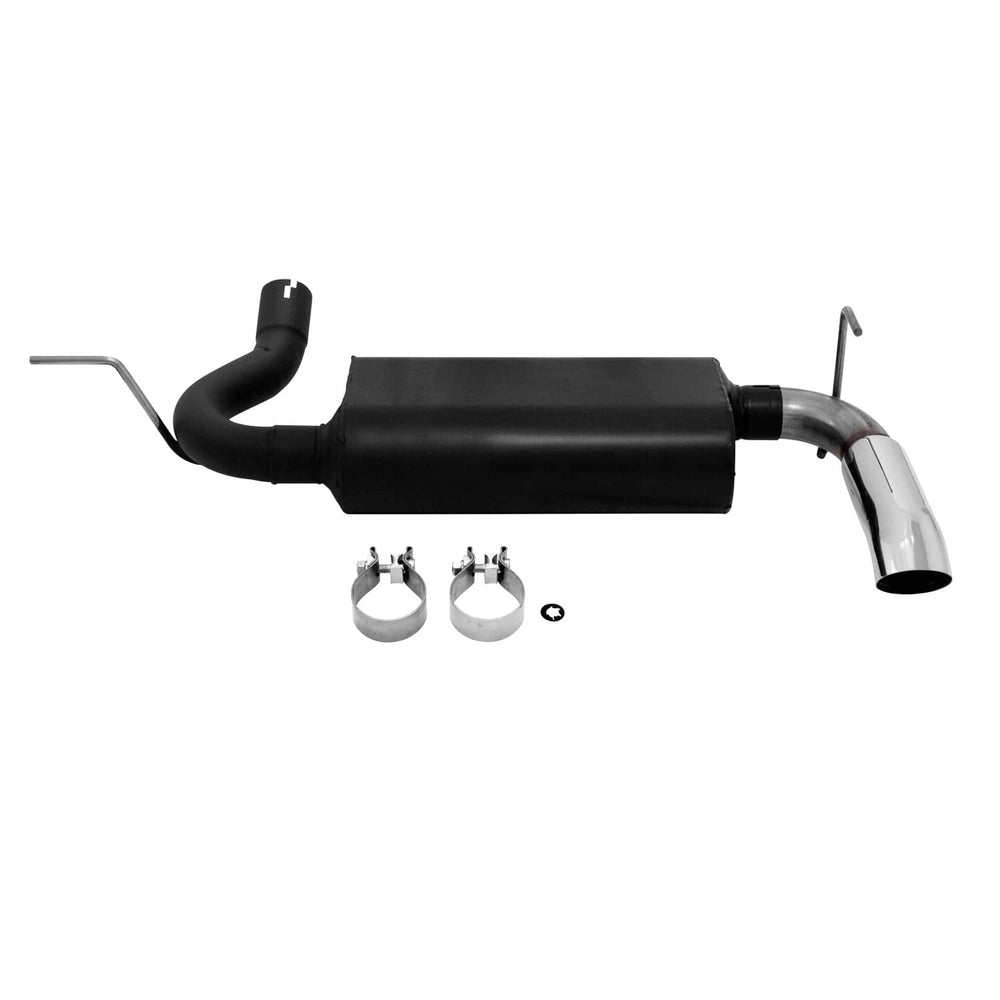 Flowmaster Axle-Back Dual Exhaust - 12-18 Wranger JK 3.6L - Single Rear Exit