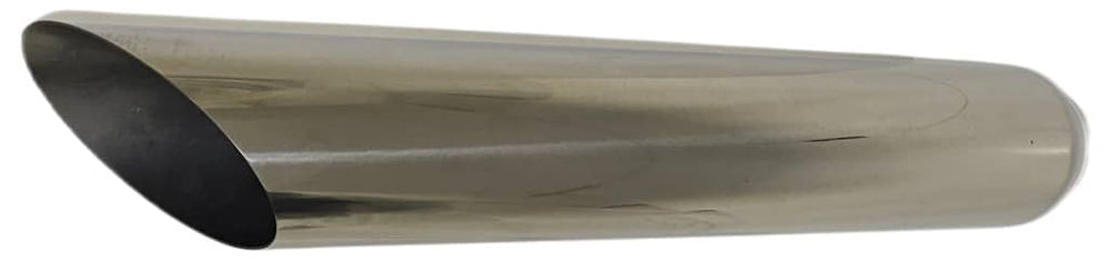 Flo-Pro 45 Degree Angle Cut Stainless Exhaust Tip 2.25"X3"X18"